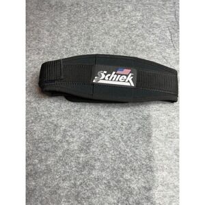 Schiek 2004 Nylon Weightlifting Belt Black XS Made in USA Gym Back Support